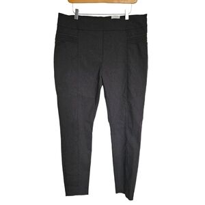 Reitmans pull on dress pants dark‎ gray